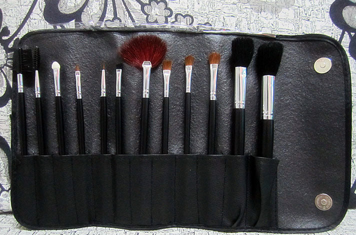 12PC Professional Makeup Brush Set with Case - Dshop.com.au