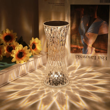 Diamond Crystal LED Table Lamp Touch Sensor Night Light