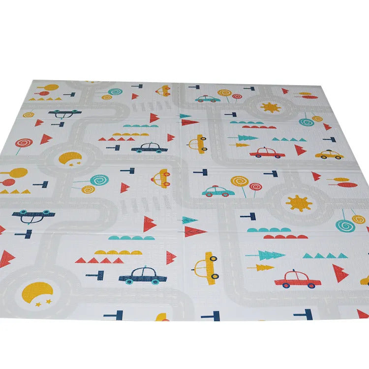 2m Double Sided Large Extra Thick Baby Kids Waterproof Folding Play Mat - Dshop.com.au