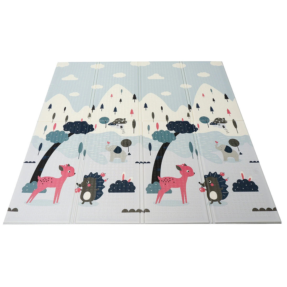 2m Double Sided Large Extra Thick Baby Kids Waterproof Folding Play Mat - Dshop.com.au