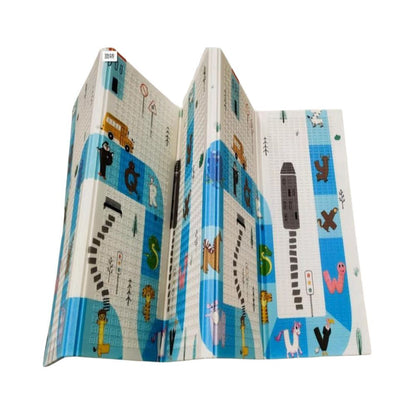 2m Double Sided Large Extra Thick Baby Kids Waterproof Folding Play Mat - Dshop.com.au