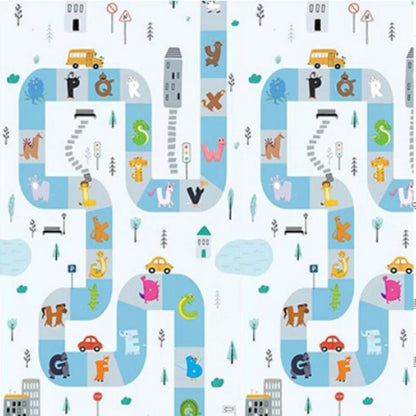 2m Double Sided Large Extra Thick Baby Kids Waterproof Folding Play Mat - Dshop.com.au