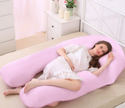 Large Comfort Support Body Pillow (Pink) - Dshop.com.au