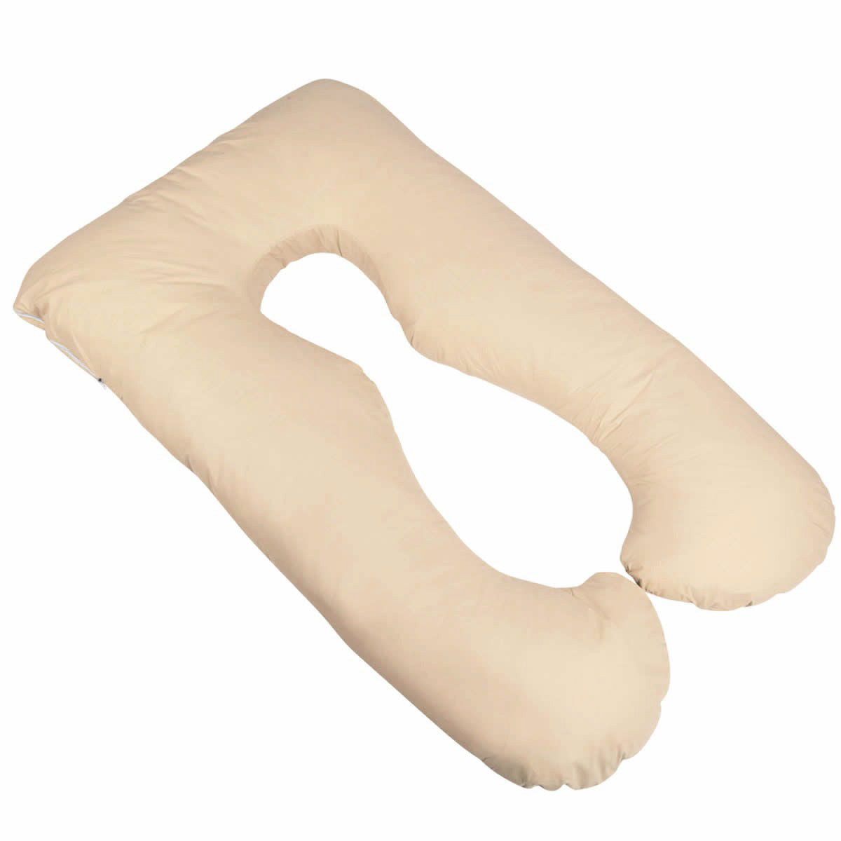 Large Comfort Support Body Pillow (Beige) - Dshop.com.au