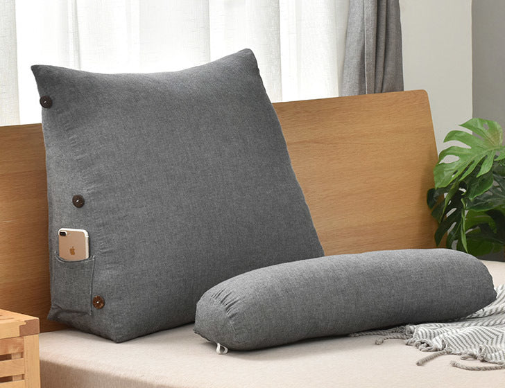 Paradise Adjustable Chair Seat Head Pillow & Back Lumbar Support Cushion (Mocha) - Dshop.com.au