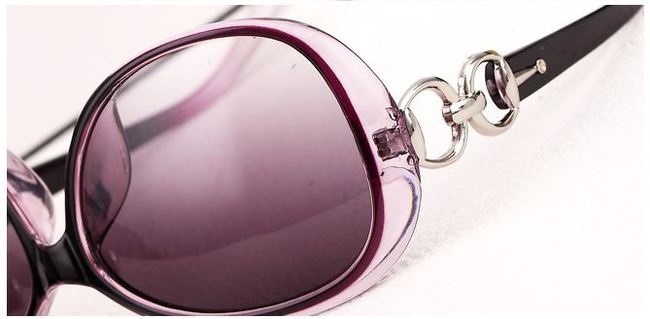 Polarized Ladies Sunglasses with Bonus Case (Purple) - Dshop.com.au