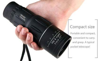 16 x 52 HD Portable Monocular - Dshop.com.au