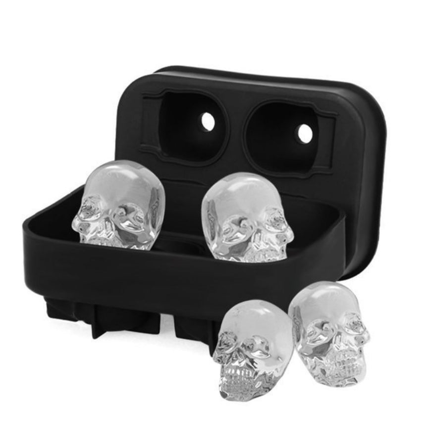 3D Skull Ice Cube Mould Maker - Dshop.com.au