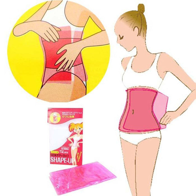 Sauna Slimming Belt Belly Waist Wrap Shaper Sweat Burn Fat Cellulite Weight Loss - Dshop.com.au