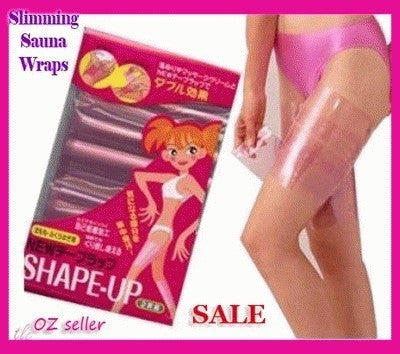 Sauna Slimming Belt Thigh Wraps Leg Shaper Sweat Burn Cellulite Fat Weight Loss - Dshop.com.au