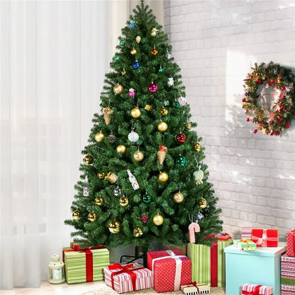 2.4m Lush Traditional Green Christmas Tree 1200 Tips