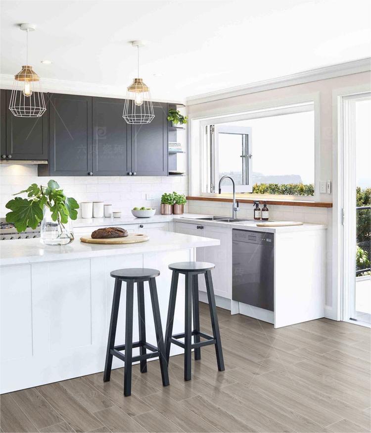 2 x Modern Industrial Bar Stools Black Wood & Metal Kitchen Counter Seating - Dshop.com.au