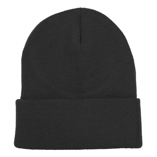 Comfortable Unisex Men's Women's Beanie (BLACK) - Dshop.com.au