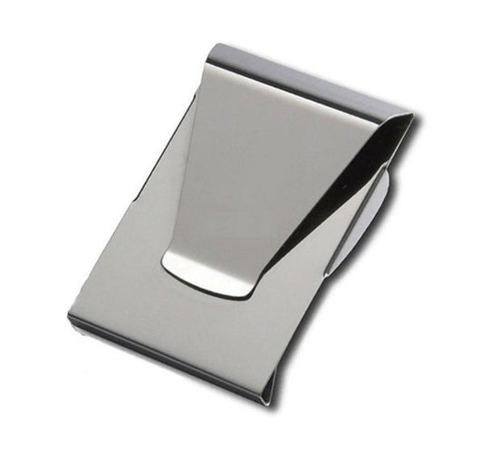 Stainless Steel Slim Money Clip Card Holder - Dshop.com.au