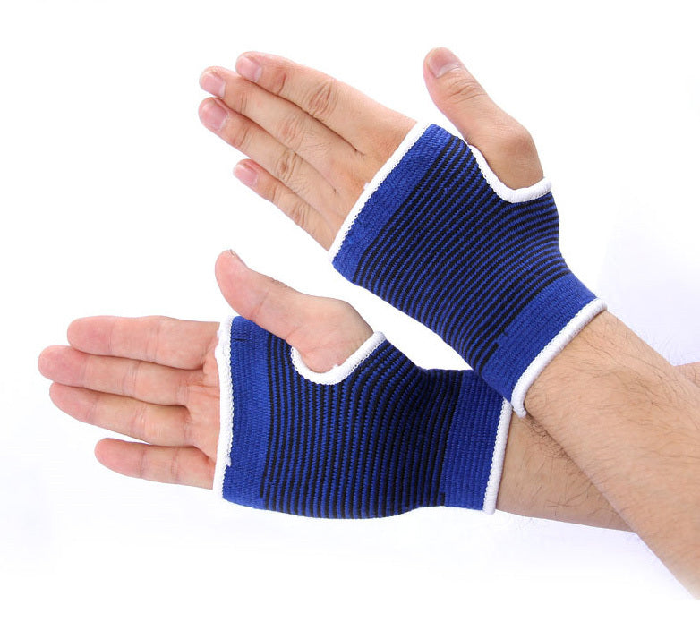 2 x Elasticised Palm Hand & Wrist Support Brace - Dshop.com.au