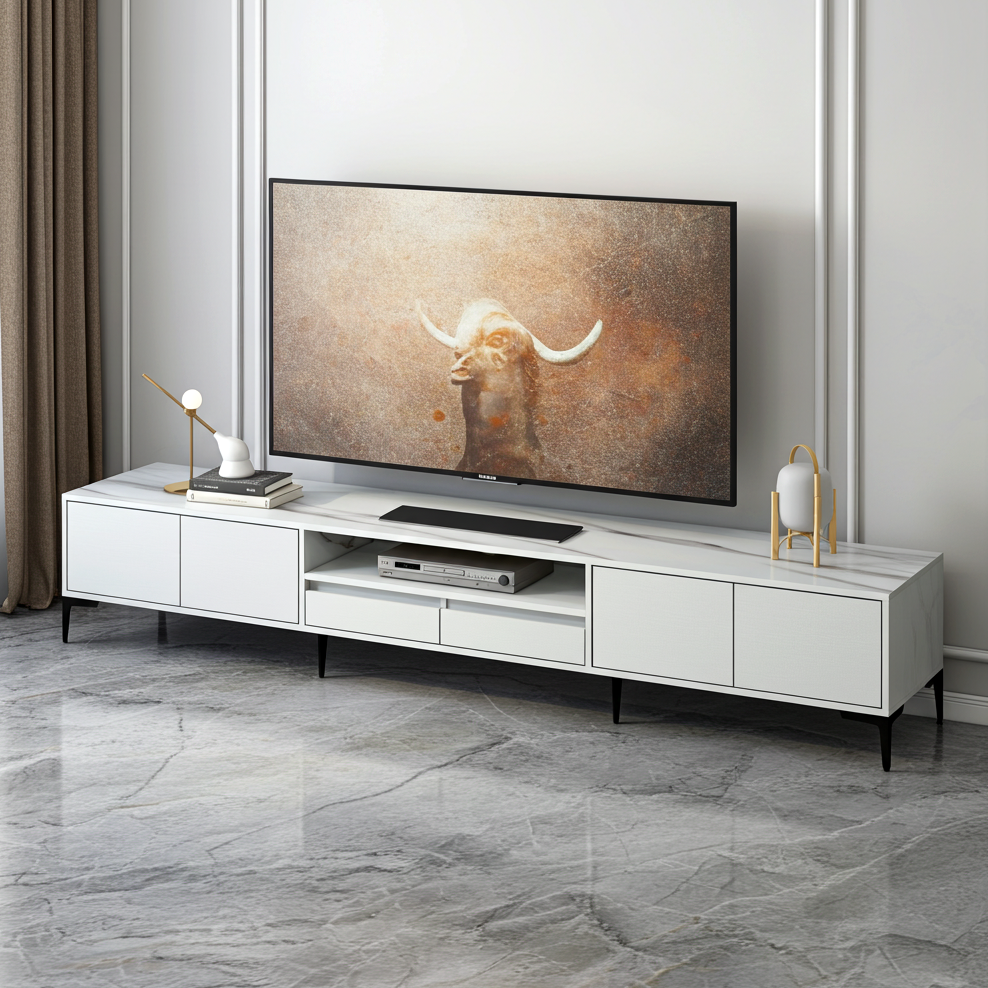 2m Minimalist TV Cabinet Entertainment Unit 200cm