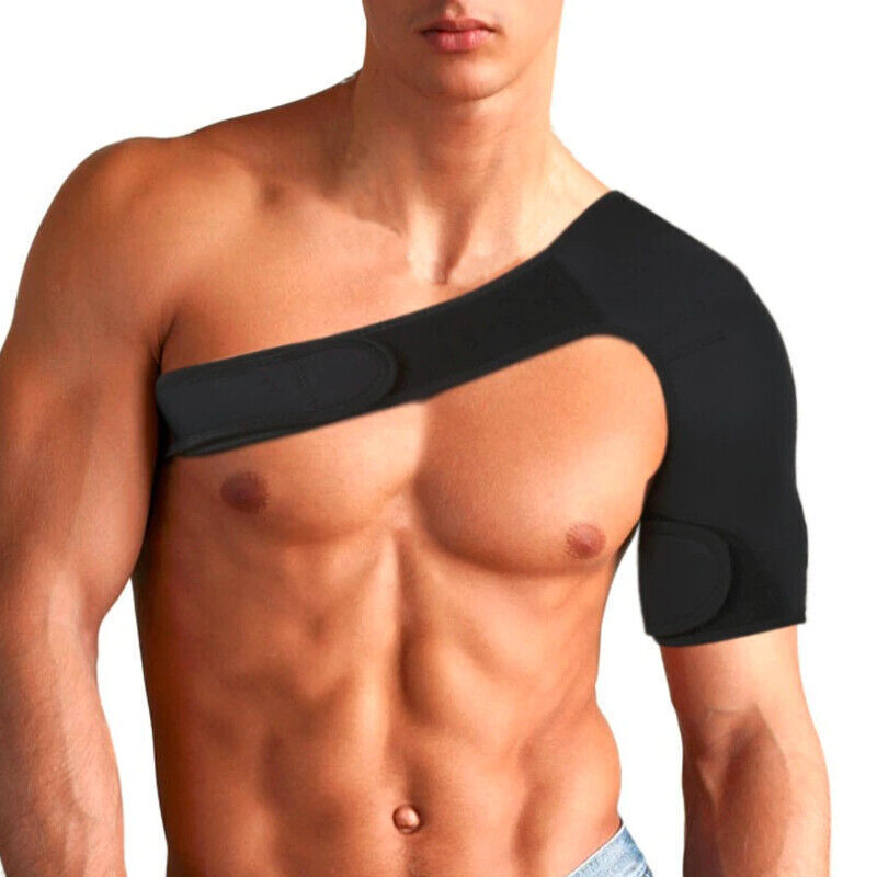 Advanced Self-heating Magnetic Neoprene Shoulder Support Brace Compression Strap - Dshop.com.au