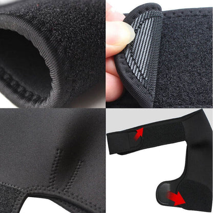 Advanced Self-heating Magnetic Neoprene Shoulder Support Brace Compression Strap - Dshop.com.au