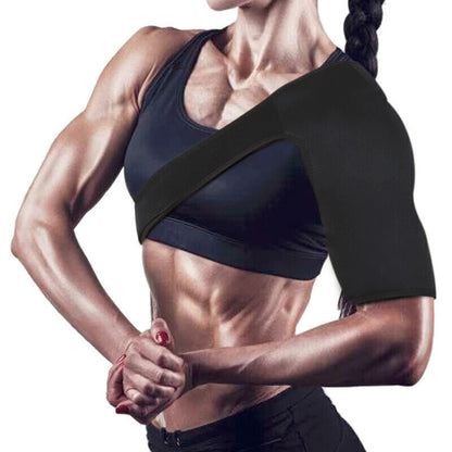 Advanced Self-heating Magnetic Neoprene Shoulder Support Brace Compression Strap - Dshop.com.au