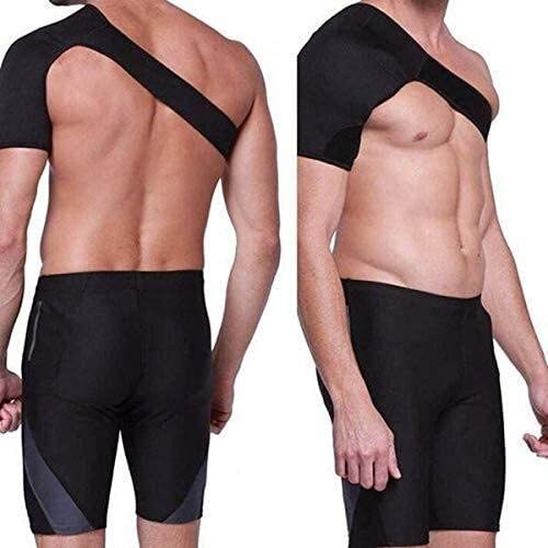 Advanced Self-heating Magnetic Neoprene Shoulder Support Brace Compression Strap - Dshop.com.au