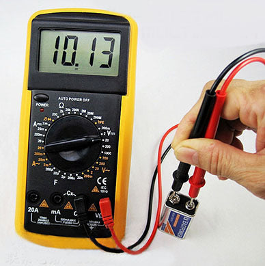 Digital LCD Multimeter Electrical Tester Voltmeter Ammeter Ohmmeter - Dshop.com.au