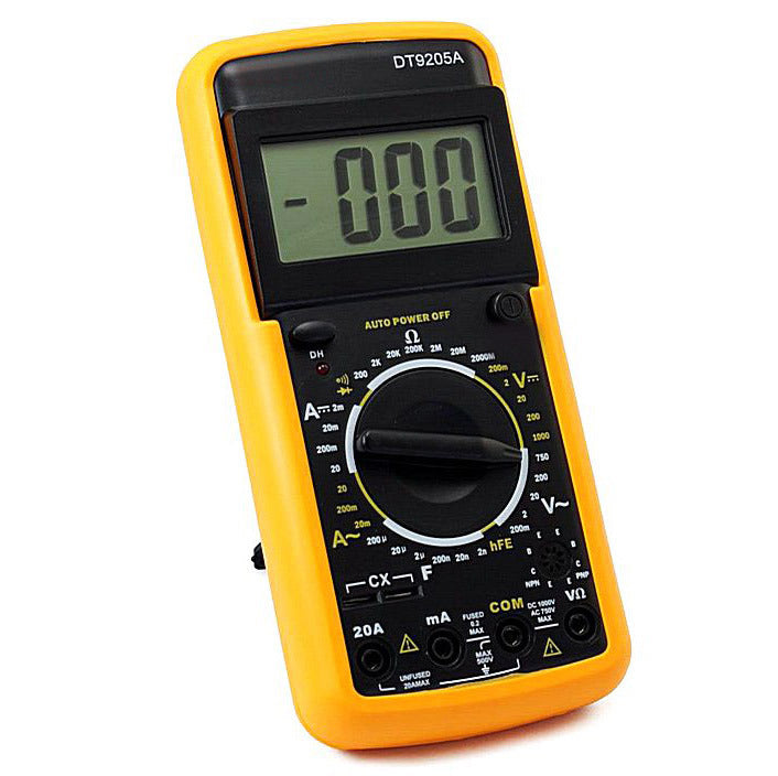 Digital LCD Multimeter Electrical Tester Voltmeter Ammeter Ohmmeter - Dshop.com.au