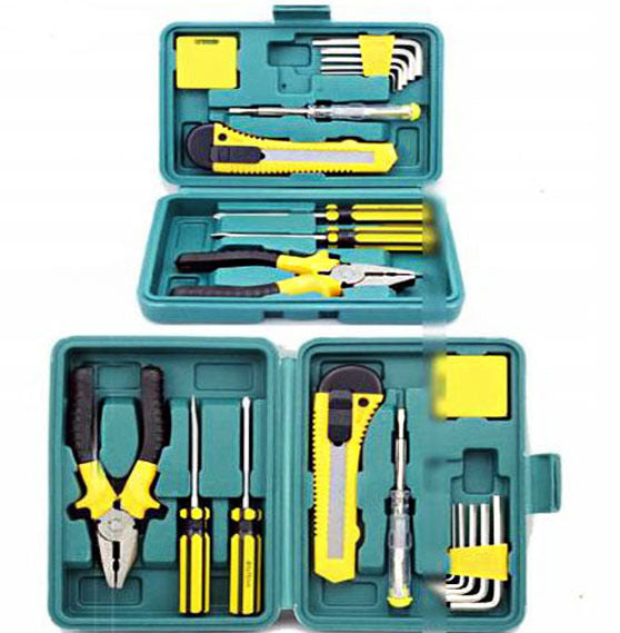 TWO PACK 2 x Portable Multi-Purpose Household 12 PCS Tool Kits - Dshop.com.au