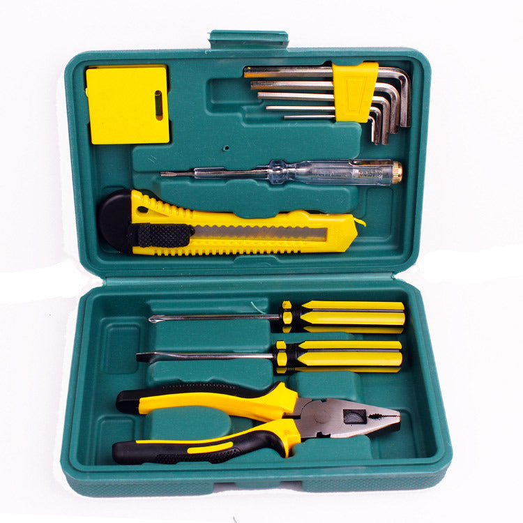 TWO PACK 2 x Portable Multi-Purpose Household 12 PCS Tool Kits - Dshop.com.au