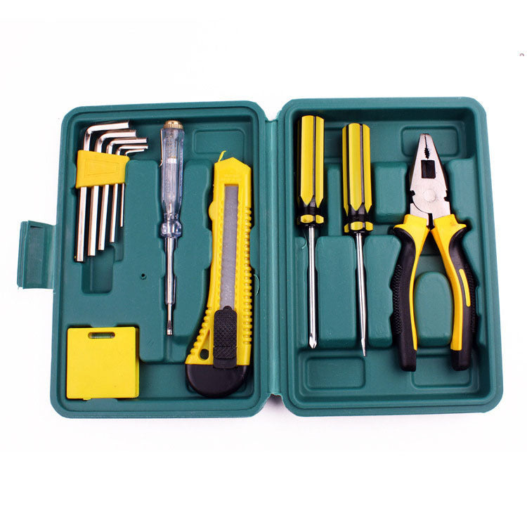 TWO PACK 2 x Portable Multi-Purpose Household 12 PCS Tool Kits - Dshop.com.au