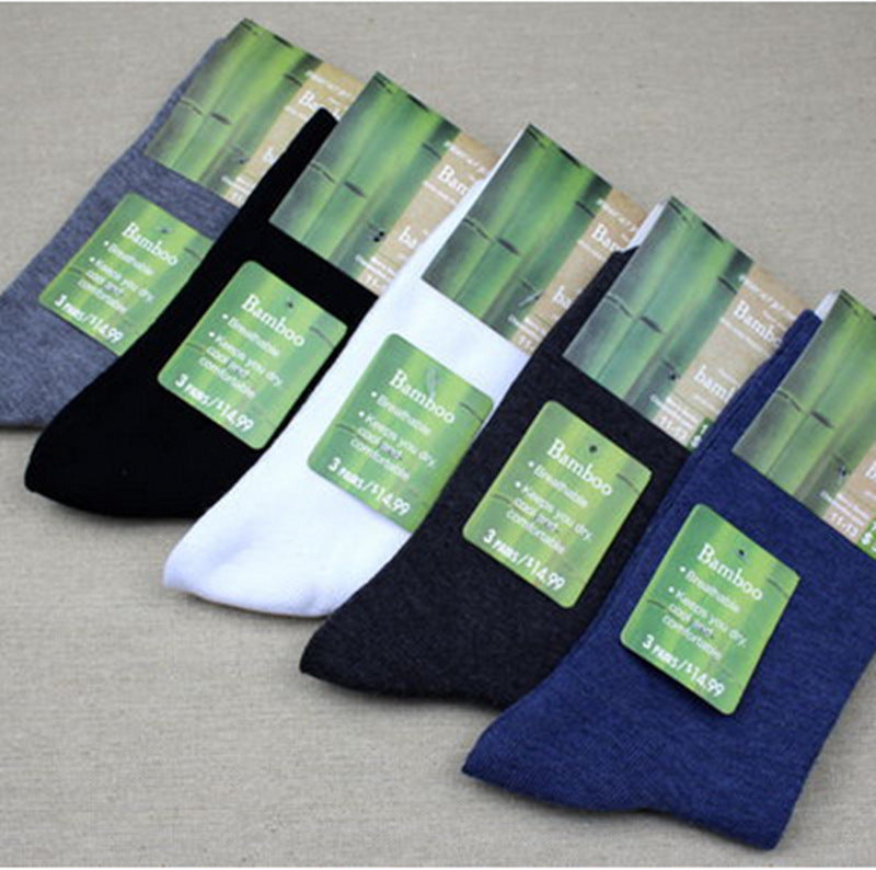 10 x Bamboo Fiber Socks Natural Antibacterial