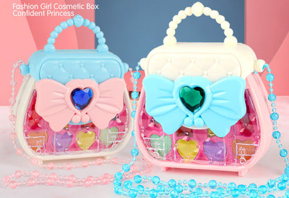 Beauty Princess Girl's Makeup Play Set Bag with Chain - Dshop.com.au