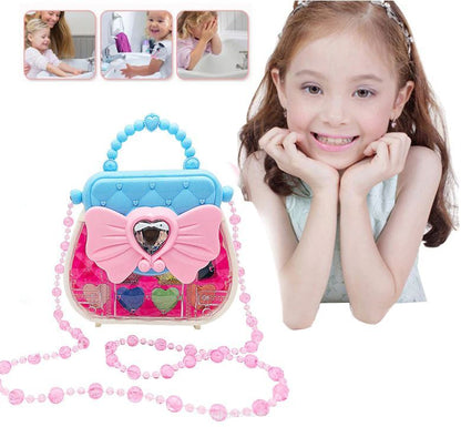 Beauty Princess Girl's Makeup Play Set Bag with Chain - Dshop.com.au