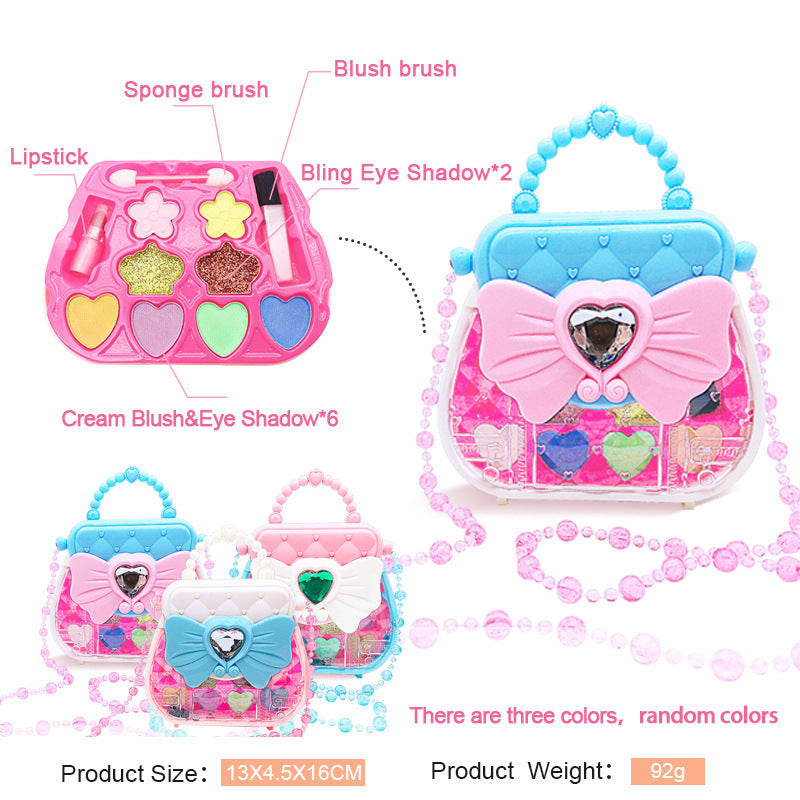 Beauty Princess Girl's Makeup Play Set Bag with Chain - Dshop.com.au