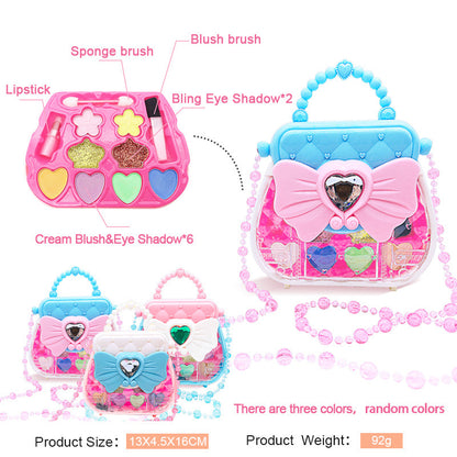 Beauty Princess Girl's Makeup Play Set Bag with Chain - Dshop.com.au