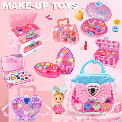 Beauty Princess Girl's Makeup Play Set Bag with Chain - Dshop.com.au