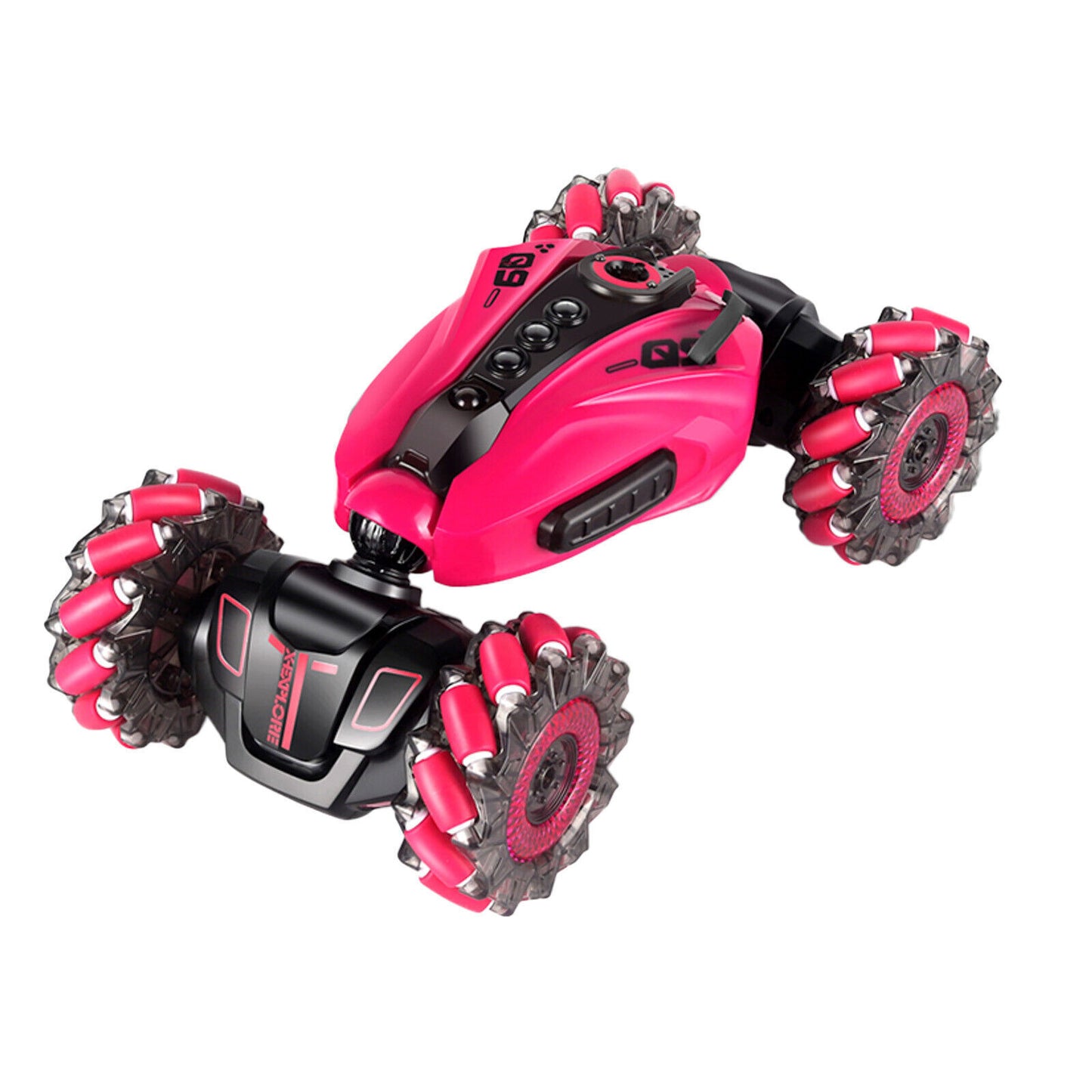 RC Hand Gesture Remote Control 4WD Mist Twister Stunt Car (Pink) - Dshop.com.au