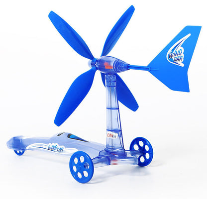 Wind Powered Car DIY Educational Toy Kit - Dshop.com.au