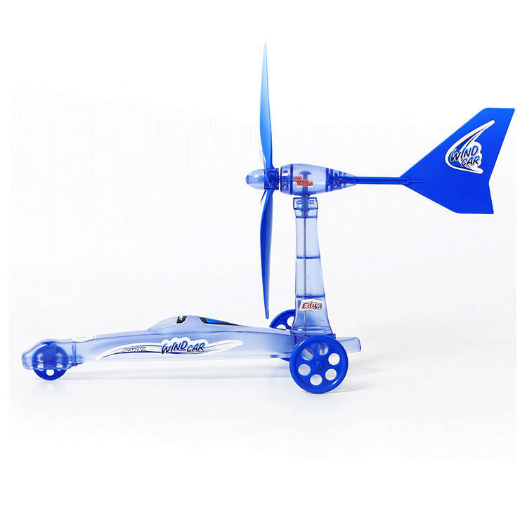 Wind Powered Car DIY Educational Toy Kit - Dshop.com.au