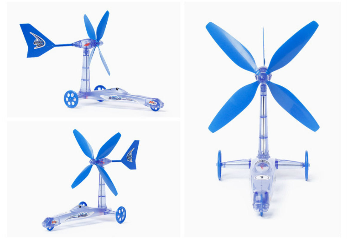 Wind Powered Car DIY Educational Toy Kit - Dshop.com.au