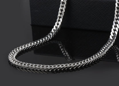 Men's Stainless Steel Chain Necklace - Dshop.com.au