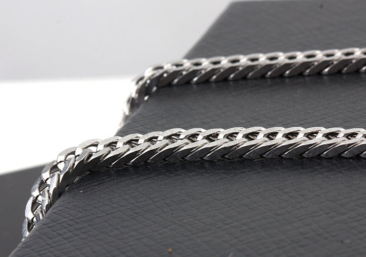 Men's Stainless Steel Chain Necklace - Dshop.com.au