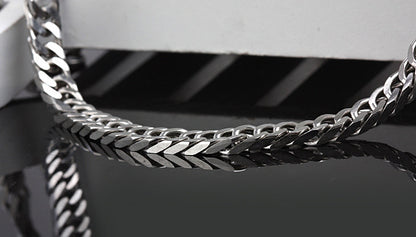 Men's Stainless Steel Chain Necklace - Dshop.com.au