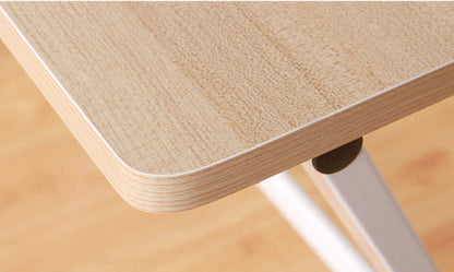 Express Folding Desk with Shelf (White)