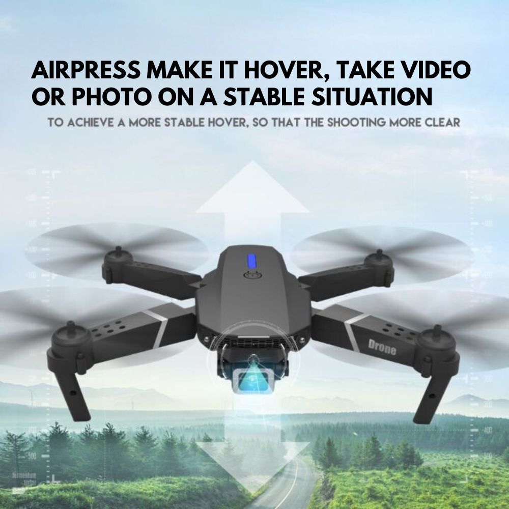 4K HD Dual Camera Dual Battery Wide-angle Quadcopter Remote Control Drone - Dshop.com.au