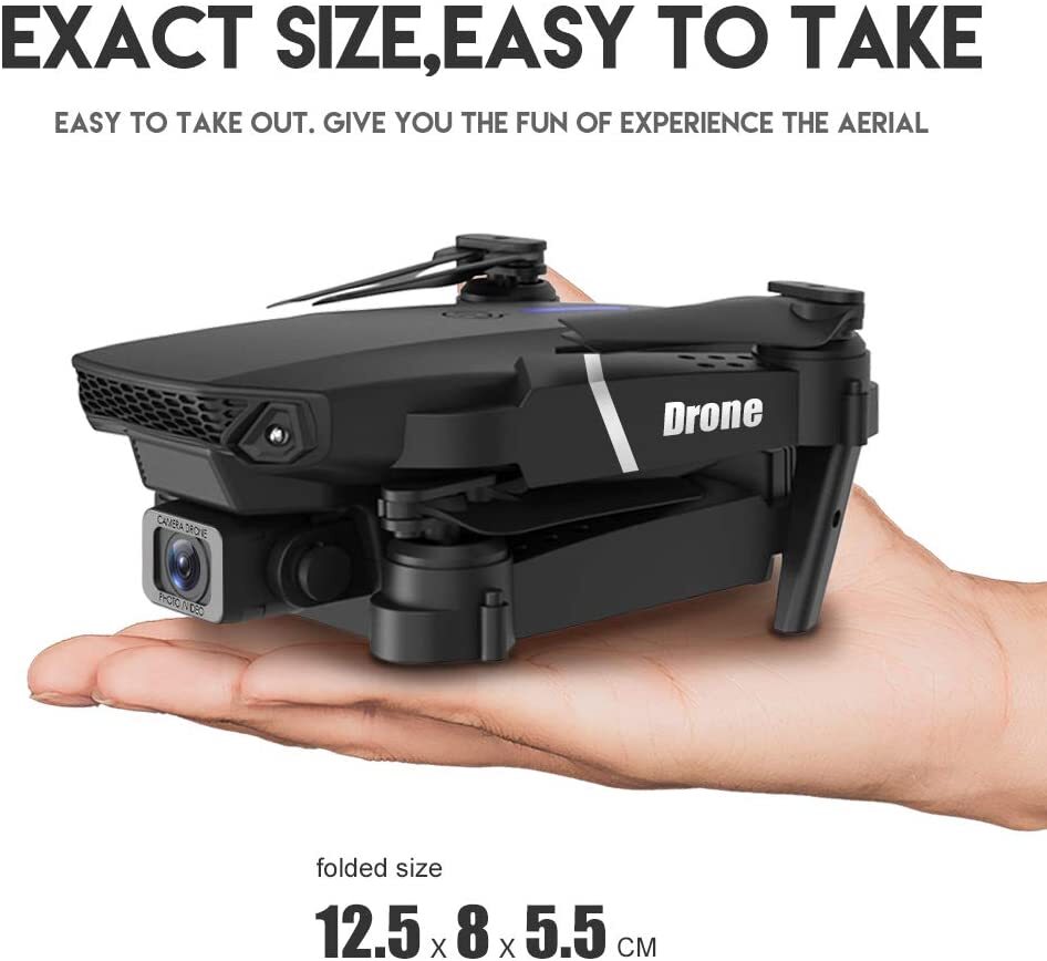 4K HD Dual Camera Dual Battery Wide-angle Quadcopter Remote Control Drone - Dshop.com.au