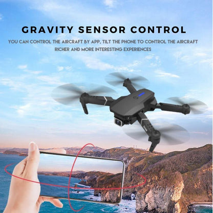 4K HD Dual Camera Dual Battery Wide-angle Quadcopter Remote Control Drone - Dshop.com.au