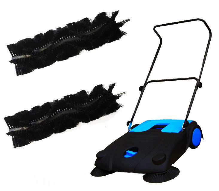 2 x Long Replacement Brushes for Commercial Large Area Push Sweeper - Dshop.com.au