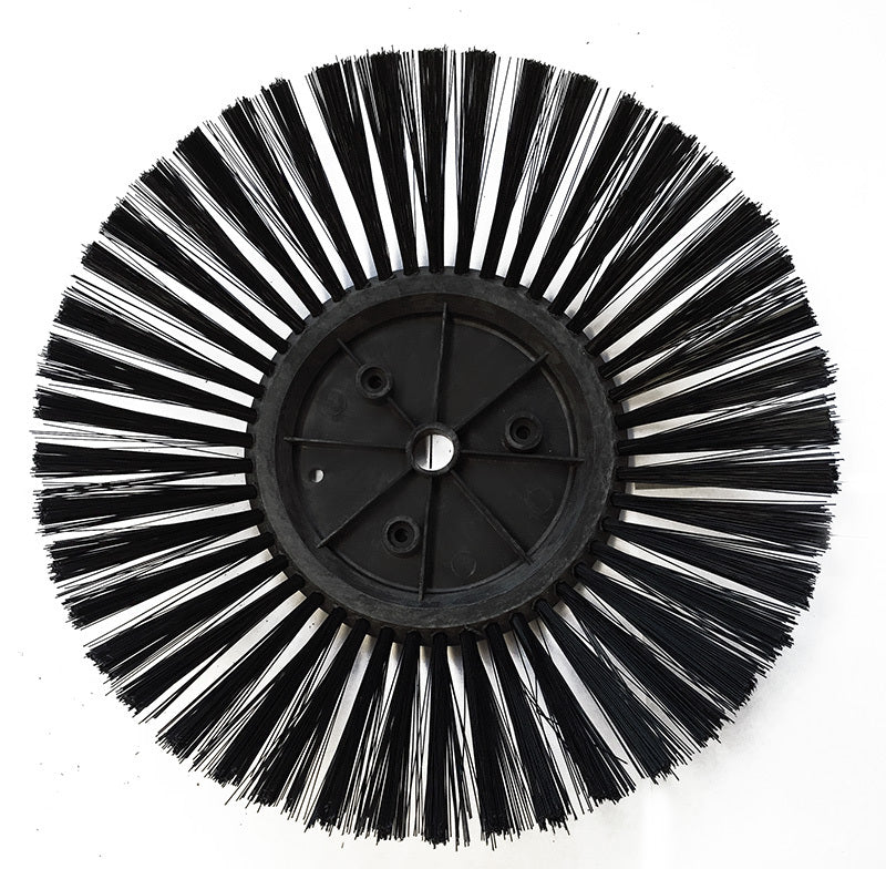 2x Round Replacement Brushes for Commercial Large Area Push Sweeper - Dshop.com.au