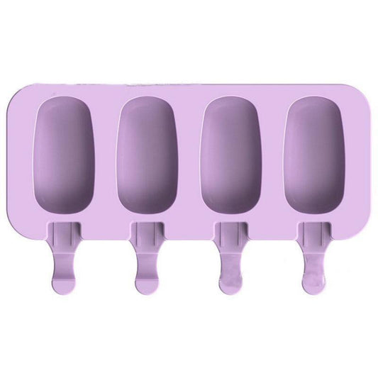 Silicone Ice Cream Cakesicle Popsicle 4-Piece Moulds - Dshop.com.au