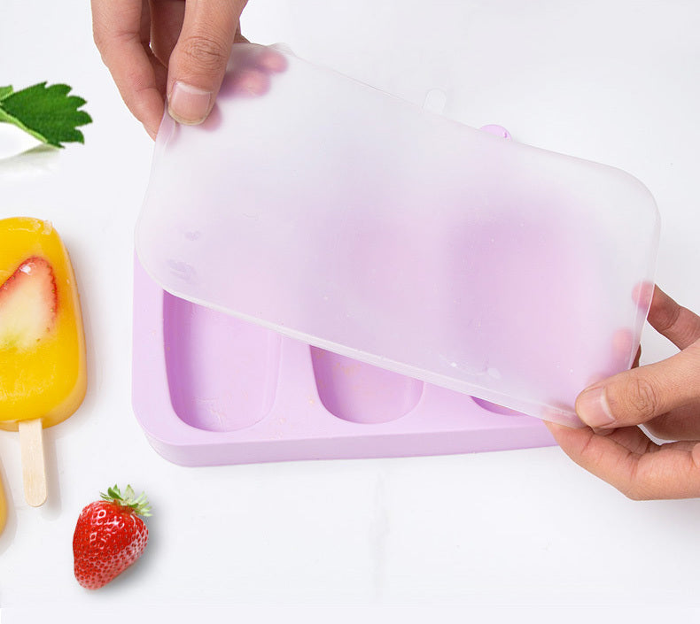 Silicone Ice Cream Cakesicle Popsicle 4-Piece Moulds - Dshop.com.au